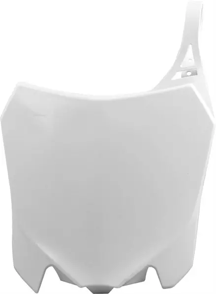 Щиток переднего номера CRF250R '2014-17-CRF450R '2013-16, белый