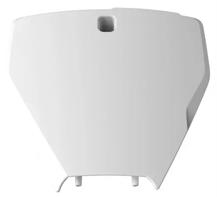 Щиток переднего номера Husqvarna TC125, FC250-350-450 '2016-18-TC250 '2017-18, белый