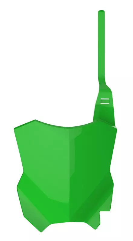 Щиток переднего номера KX450F '2016->, KX250F '2017->, зеленый