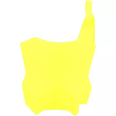 Щиток переднего номера KX450F '2016->, KX250F '2017->, желтый - flo