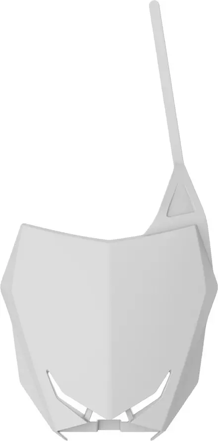 Щиток переднего номера RMZ450 '2018-19-RMZ250 '2019, белый