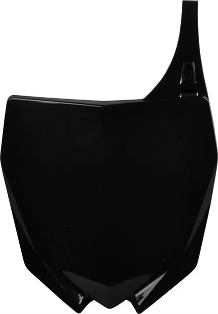 Щиток переднего номера YZ250F '2010-18-YZ450F '2010-17-YZ125-250 '2015->, черный