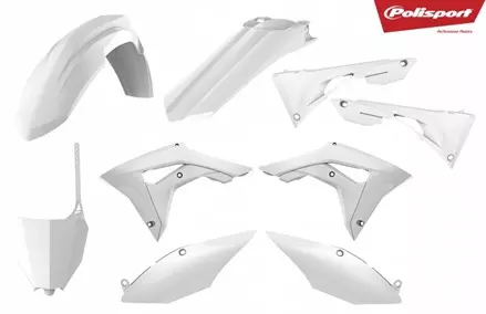 Комплект пластика Honda CRF250R '2011-13-CRF450R '2011-12 белый
