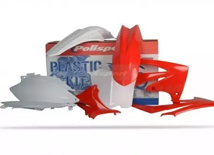 Комплект пластика Honda CRF250R '2011-13-CRF450R '2011-12 красно-Белый