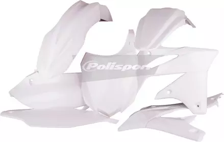 Комплект пластика Kawasaki KX250F '2013-16 белый