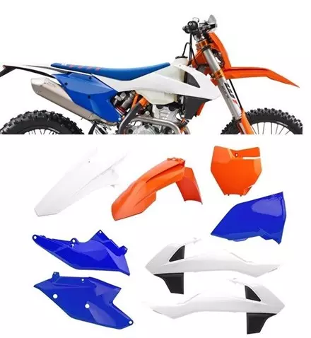 Комплект пластика Enduro KTM EXC, EXC-F, XC-W, XCF-W '2017-19 Six Days (18)