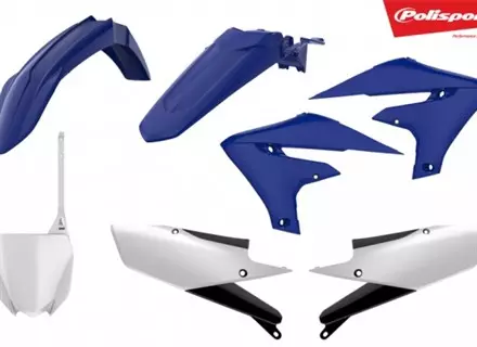 Комплект пластика Yamaha YZ450F '2018->-YZ250F '2019-> синий Oem (18)