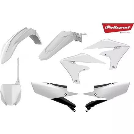 Комплект пластика Yamaha YZ450F '2018->-YZ250F '2019-> белый
