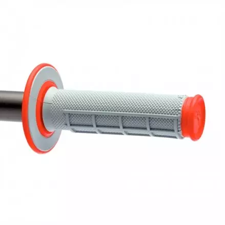Грипсы Renthal MX Dual Compound Grips 1-2 Waffle Red