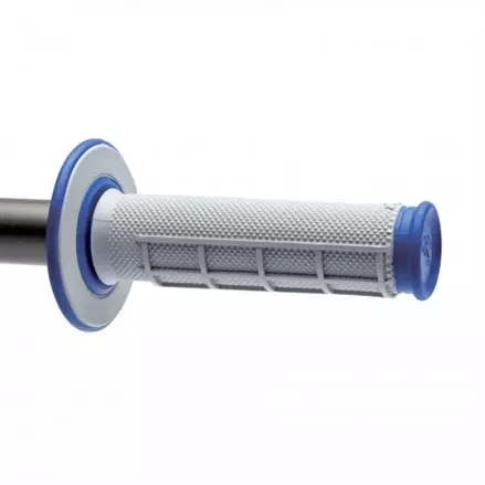 Грипсы Renthal MX Dual Compound Grips 1-2 Waffle Blue