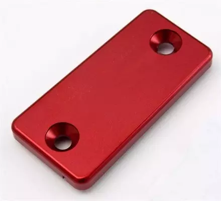 Крышка переднего тормозного бачка красная CR/CRF125-450 00-17