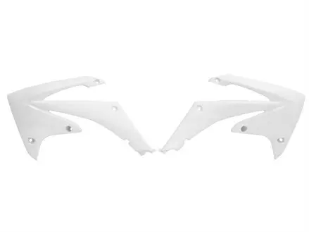 Боковины радиатора CRF250R 10-13 # CRF450R 09-12 белые