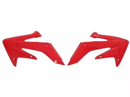 Боковины радиатора CRF250 04-09 # CRF250X 04-19 красные