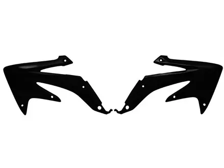 Боковины радиатора CRF450X 08-16 черные