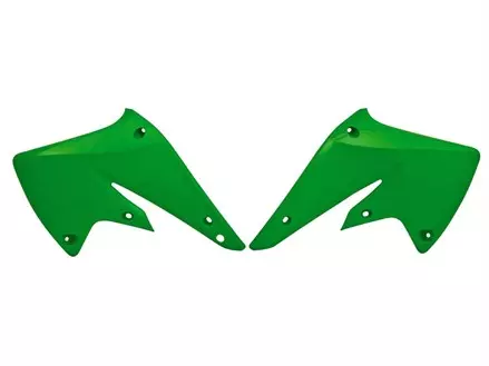 Боковины радиатора KX250F 04-05 зеленые