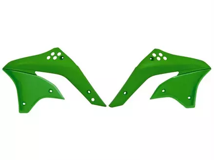 Боковины радиатора KX450F 06-08 зеленые