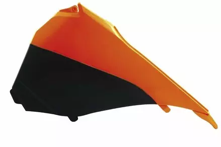 Боковина воздушного фильтра левая SX/SXF 13 оранжево-черная
