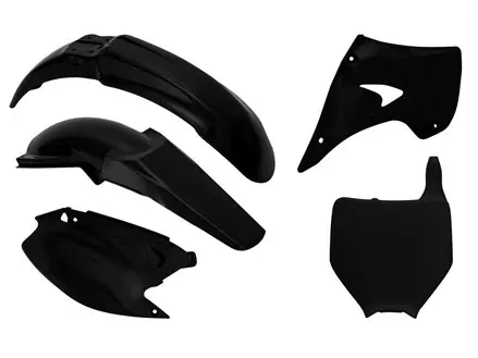 Комплект пластика KX125-250 03-08 черный
