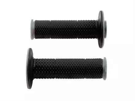 Ручки на руль ExtraSoft Full Diamond 116мм серо-черные