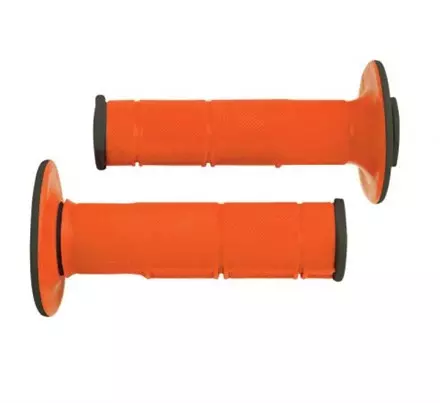 Ручки на руль Soft Grips Dual Compound черно-оранжевые