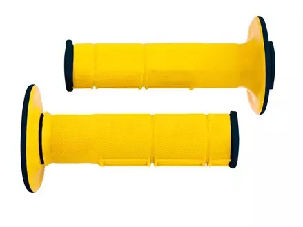 Ручки на руль Soft Grips Dual Compound черно-желтые