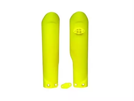 Защита вилки SX85 18-19 # TC85 18-19 желтая неон