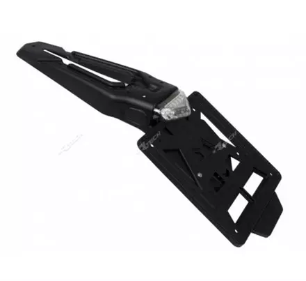 Крыло заднее с фонарем Rcing черное универсальное