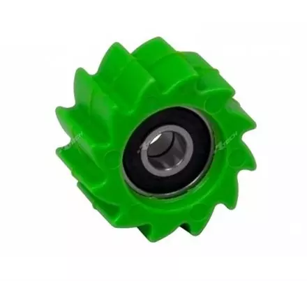 Ролик цепи 8х38 зеленый KX250-450F 7-19