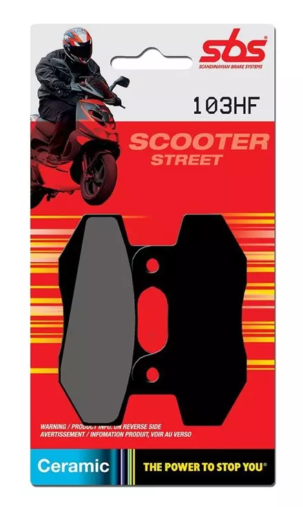 Тормозные колодки передние SBS 103HF для мотоциклов