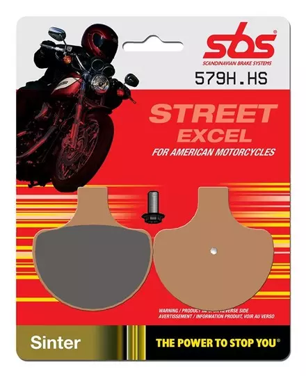 Тормозные колодки SBS 579HS для Harley Davidson 43063-83, 44063-83C, 44247-98A, 44603-839, 44603-83A