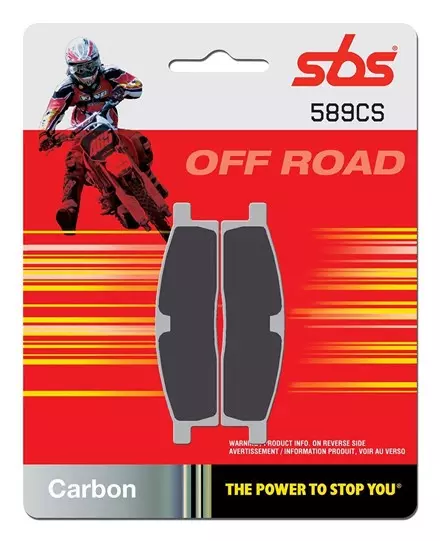 Тормозные колодки передние SBS 589CS для мотоциклов
