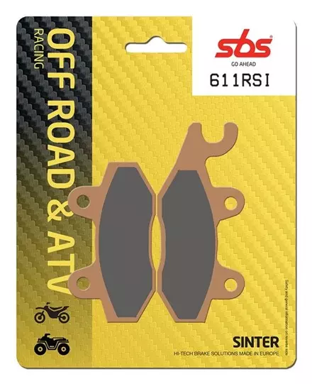 Тормозные колодки передние SBS 611RSI для мотоциклов