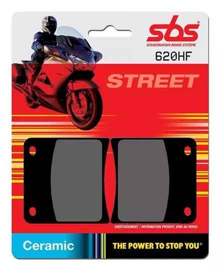 Тормозные колодки передние SBS 620HF для мотоциклов