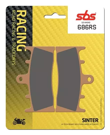 Тормозные колодки передние SBS 686RS для мотоциклов