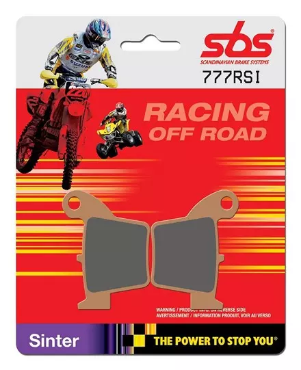 Тормозные колодки задние SBS 777RSI для Honda CRF 250/450 02-19 06435-KRN-712