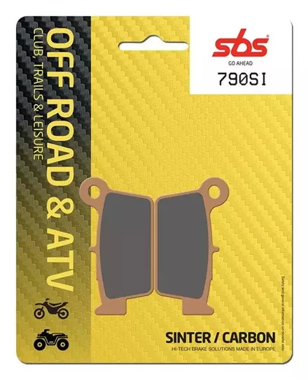 Тормозные колодки задние SBS 790SI для Kawasaki KX250F04-19, KX450F04-19 43082-0107 , Suzuki RMZ 250