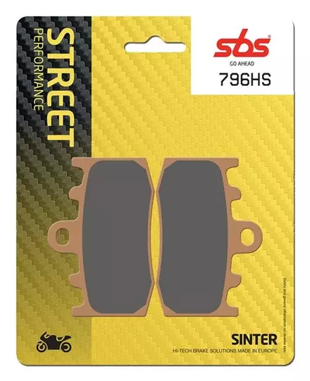 Тормозные колодки передние SBS 796HS для мотоциклов