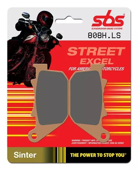 Тормозные колодки задние SBS 808H.LS для мотоциклов