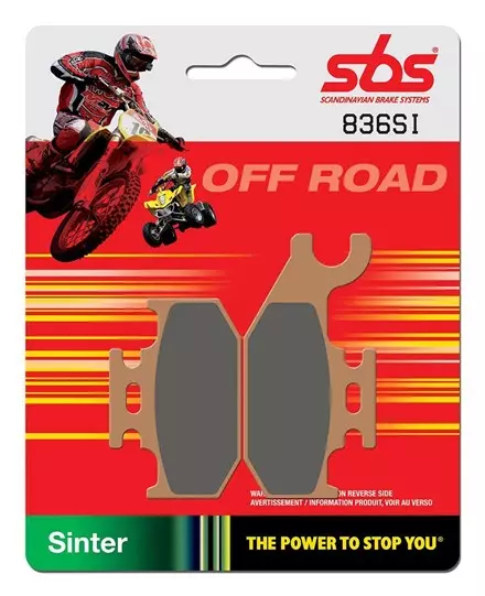 Тормозные колодки передние SBS 836SI для мотоциклов