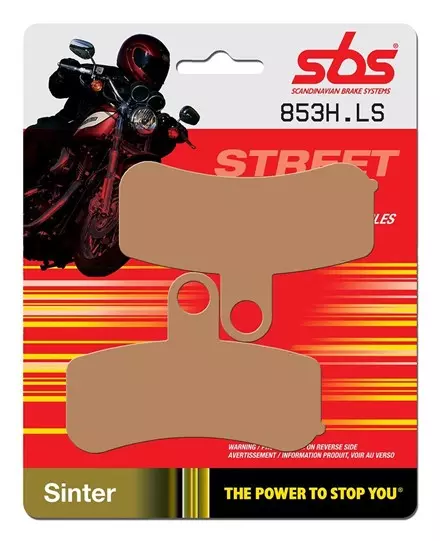 Тормозные колодки передние SBS 853H.HS для Harley Davidson 44082-08, 46363-11