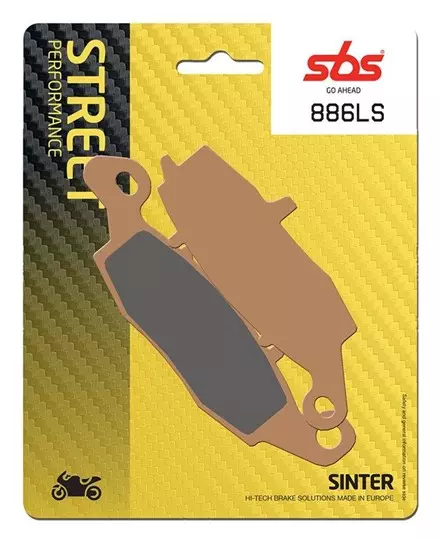 Тормозные колодки задние SBS 886LS для мотоциклов