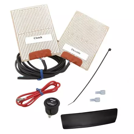 Элементы подогрева ручек Мото с круглым выключател