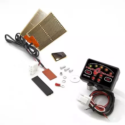 Подогрев ручек снегохода, 4-х зонный