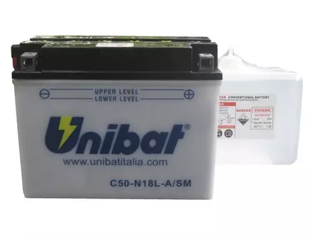 Аккумулятор UNIBAT Y50-N18L-A для мотоциклов