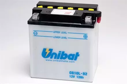Аккумулятор UNIBAT YB10L-B2 для мотоциклов
