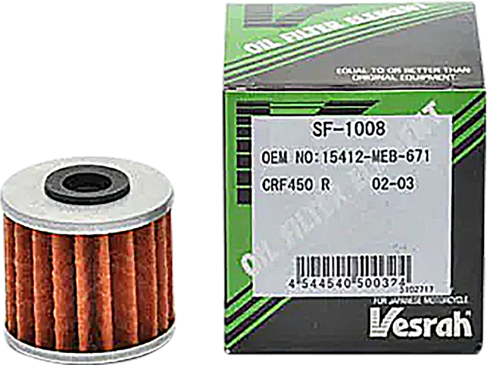 Масляный фильтр Vesrah SF1008 для мотоциклов