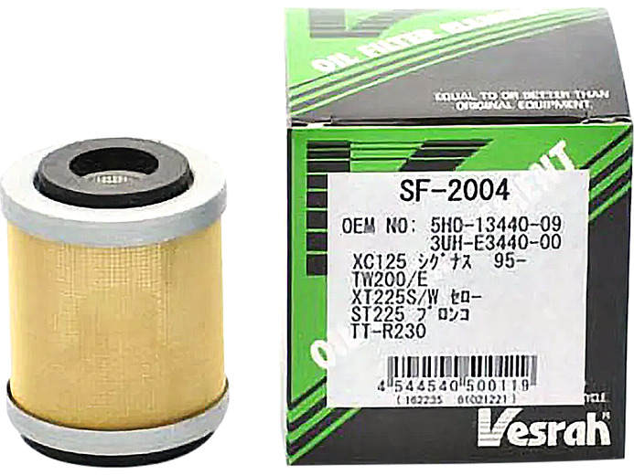 Масляный фильтр Vesrah SF2004 для мотоциклов