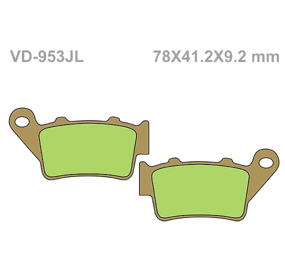 Тормозные колодки VD 953JL