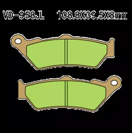 Тормозные колодки Vesrah VD 958JL для мотоциклов