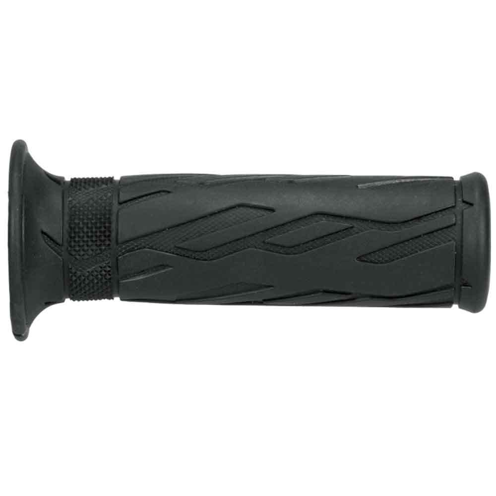 Ручки руля Ariete SUZUKI style #1 22-25мм/120мм, открытые, цвет Черный